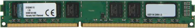 Main image of Kingston 8GB Unbuffered DDR3 1600 System Specific Memory Model D1G64K110