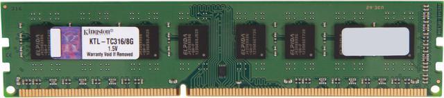 Main image of Kingston 8GB 240-Pin DDR3 SDRAM DDR3 1600 System Specific Memory Model KTL-TC316/8G