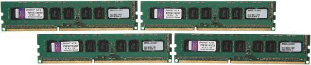 Main image of Kingston 32GB (4 x 8GB) ECC Unbuffered DDR3 1600 Server Memory w/TS Intel Model KVR16E11K4/32I