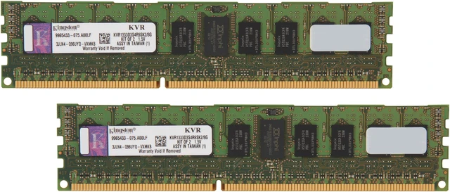 Kingston 8GB (2 x 4GB) ECC Registered DDR3 1333 Server Memory SR