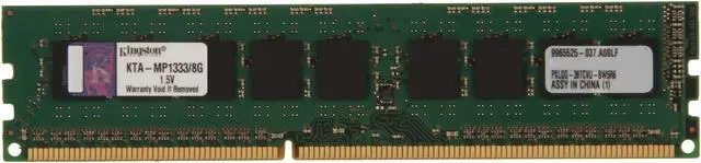 Main image of Kingston 8GB DDR3 1333 ECC Memory for Apple with thermal sensor Model KTA-MP1333/8G