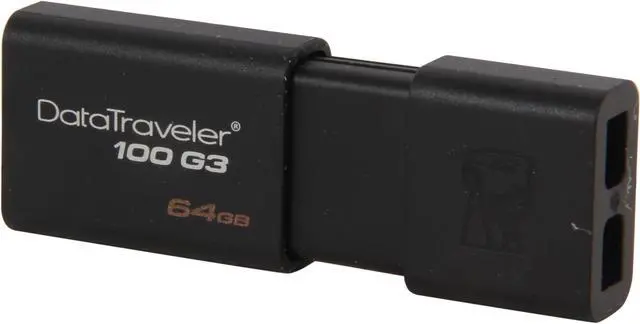 Main image of Kingston DataTraveler 100 G3 64GB USB 3.0 Flash Drive DT100G3/64GB