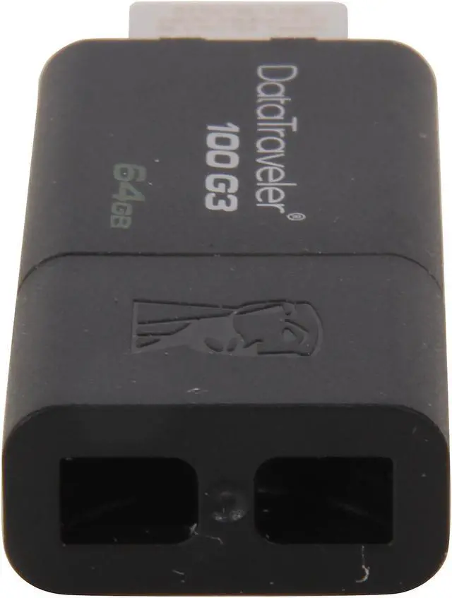 Alt view image 4 of 5 - Kingston DataTraveler 100 G3 64GB USB 3.0 Flash Drive DT100G3/64GB