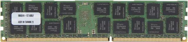 Alt view image 2 of 3 - Kingston 16GB ECC Registered DDR3 1333 Server Memory (Server Hynix A) Model KVR13LR9D4/16HA