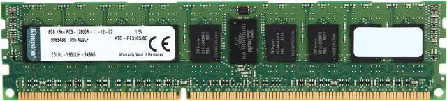 Main image of Kingston 8GB ECC Registered DDR3 1600 (PC3 12800) Server Memory Model KTD-PE316S/8G