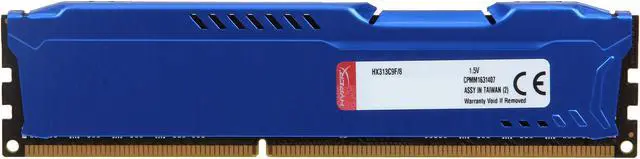Alt view image 2 of 3 - HyperX FURY 8GB DDR3 1333 (PC3 10600) Desktop Memory Model HX313C9F/8