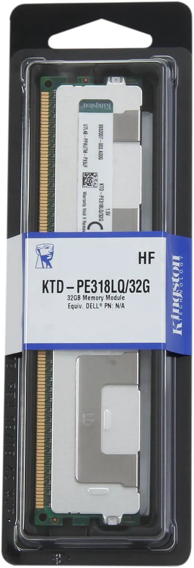 Alt view image 2 of 2 - Kingston 32GB DDR3 1866 (PC3 14900) Desktop Memory Model KTD-PE318LQ/32G