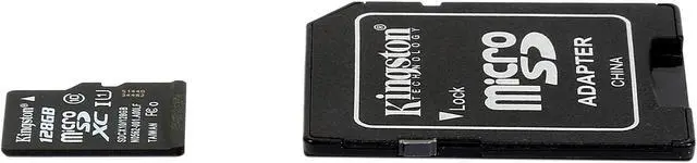 Alt view image 2 of 4 - Kingston 128GB microSDXC Flash Card Model SDCX10/128GB
