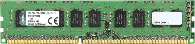 Main image of Kingston 8GB ECC Unbuffered DDR3 1600 (PC3 12800) Server Memory w/TS Hynix B Model KVR16E11/8HB