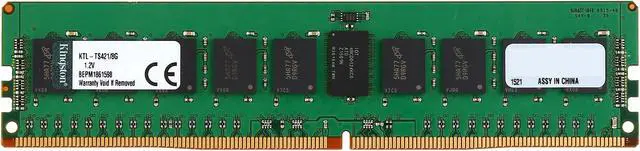 Main image of Kingston 8GB ECC Registered DDR4 2133 (PC4 17000) Server Memory Model KTL-TS421/8G