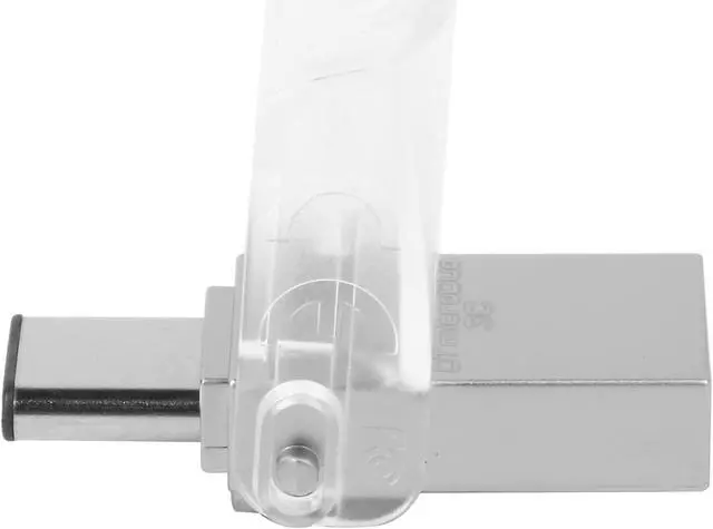 Alt view image 3 of 6 - Kingston DataTraveler microDuo 3C 64GB USB 3.0/3.1 + Type-C Flash Drive DTDUO3C/64GB