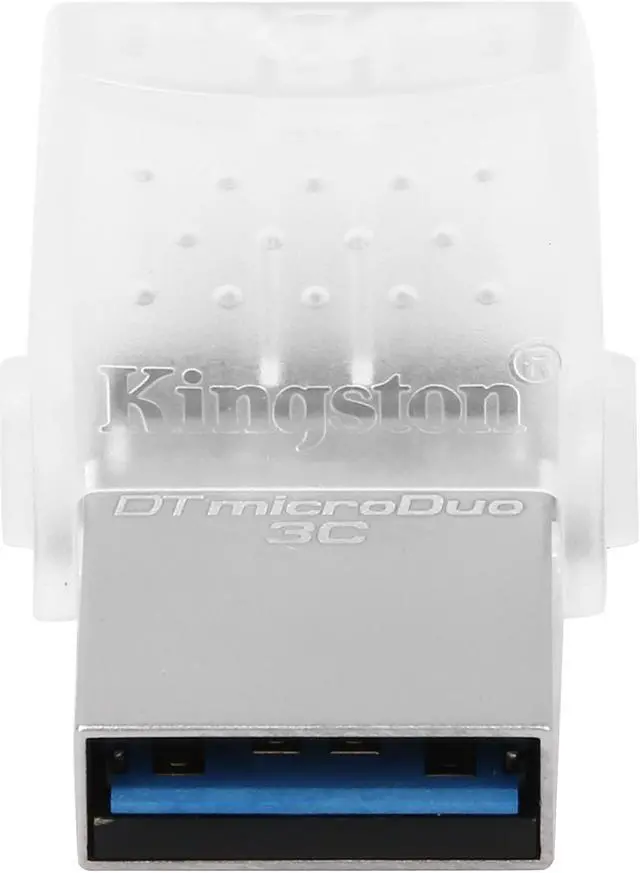 Alt view image 4 of 6 - Kingston DataTraveler microDuo 3C 64GB USB 3.0/3.1 + Type-C Flash Drive DTDUO3C/64GB
