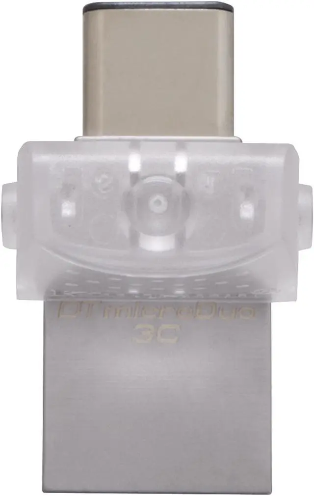 Alt view image 2 of 4 - Kingston 64GB  Data Traveler DUO3C USB 3.0/3.1 + Type-C Flash Drive (DTDUO3C/64GB )