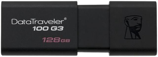 Nysgerrighed I detaljer Advent Kingston 128GB DataTraveler 100 G3 USB 3.0 Flash Drive (DT100G3/128GB) USB  Flash Drives - Newegg.com