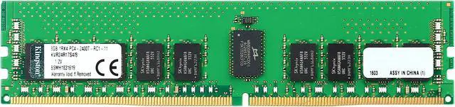Main image of Kingston Value 8GB ECC Registered DDR4 2400 (PC4 19200) Server Memory Model KVR24R17S4/8