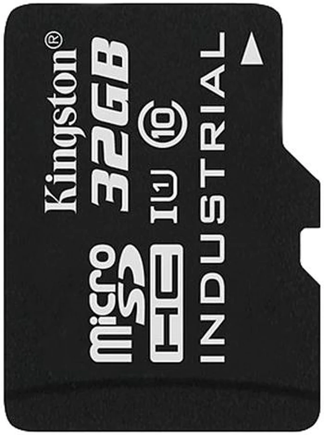 Main image of Kingston 32GB microSDHC Industrial Temperature Card Model SDCIT/32GBSP