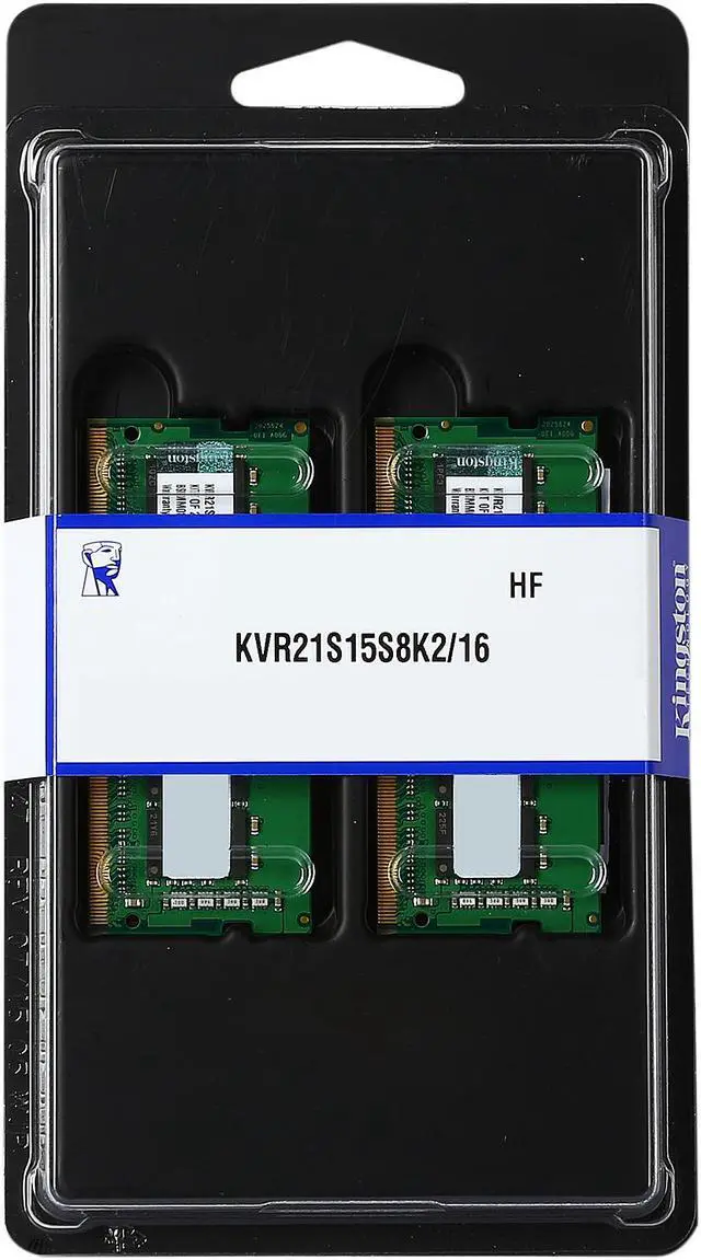 Alt view image 3 of 3 - Kingston ValueRAM 16GB (2 x 8G) DDR4 2133 Laptop Memory SODIMM (260-Pin) RAM KVR21S15S8K2/16