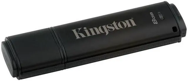 Alt view image 2 of 4 - Kingston DataTraveler 4000G2 with Management 8GB USB Flash Drive 256bit AES Encryption Model DT4000G2DM/8GB