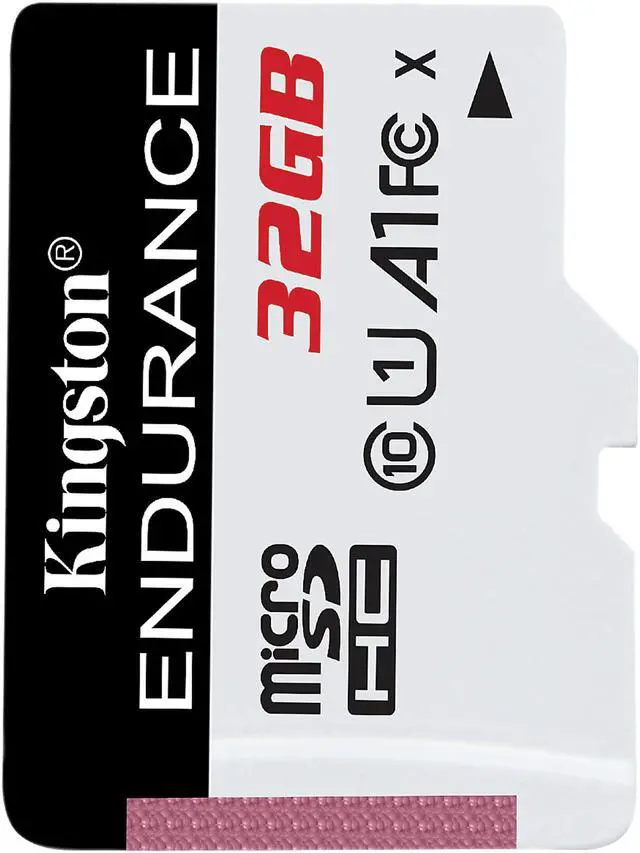 Alt view image 2 of 3 - Kingston High Endurance 32GB microSDHC Flash Memory 95R/30W Class 10 A1 UHS-I