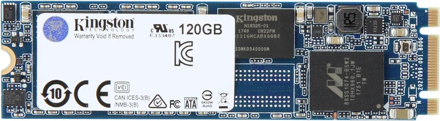Main image of Kingston UV500 M.2 2280 120GB SATA III 3D TLC Computer Internal Solid State Drives SUV500M8/120G