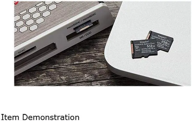 Alt view image 7 of 7 - Kingston Canvas Select Plus 512GB microSDXC Flash Card w/ Adapter Model SDCS2/512GBCR