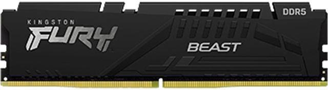 Kingston FURY Beast 16GB 288-Pin PC RAM DDR5 5200 (PC5 41600) Desktop  Memory Model KF552C40BB-16 