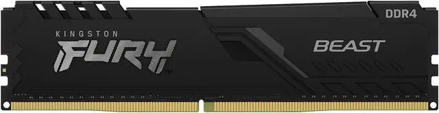 Alt view image 2 of 4 - Kingston FURY Beast 32GB (2 x 16GB) 288-Pin PC RAM DDR4 3200 (PC4 25600) Desktop Memory Model RFBB14-32C16K2/32