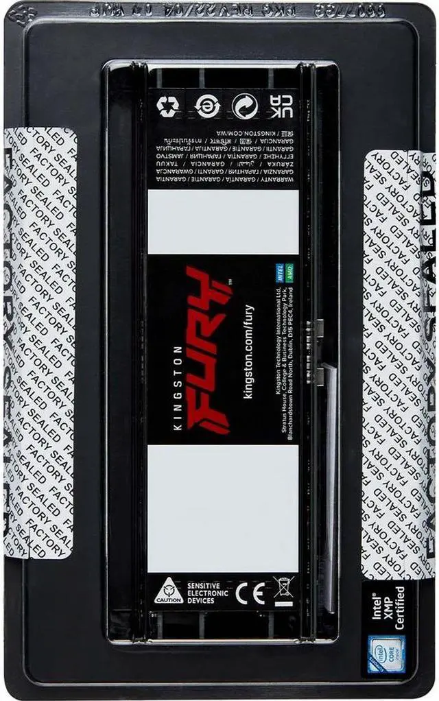 Alt view image 3 of 3 - Kingston FURY Renegade Pro 64GB (4 x 16GB) DDR5 SDRAM Memory Kit - For Desktop PC, Workstation - 64 GB (4 x 16GB) - DDR5-6000/PC5-48000 DDR5 SDRAM - 6000 MHz - CL32 - 1.35 V - ECC -  KF560R32RBK4-64