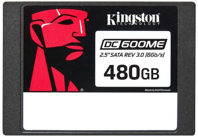 Main image of Kingston SEDC600ME/3840G DC600ME 3.84 TB Solid State Drive-2.5" Internal -SATA (SATA/600) - Mixed Use - Server, Data Center Device Supported -1DWPD-7008 TB TBW - Hot Pluggable - 256-bit AES Encryption