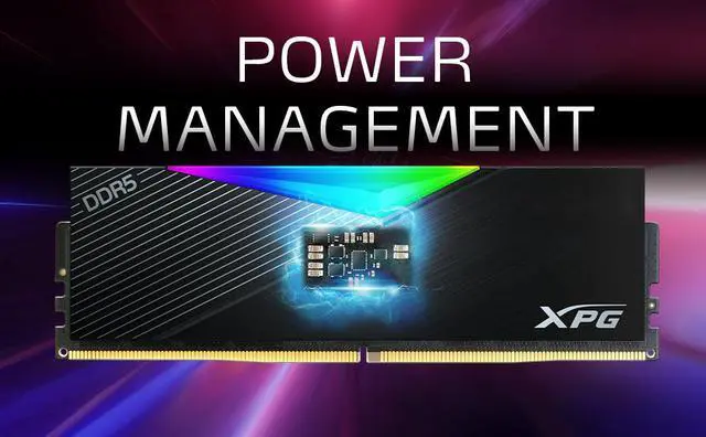 Alt view image 4 of 6 - XPG LANCER 64GB (2 x 32GB) 288-Pin PC RAM DDR5 6400 (PC5 51200) Desktop Memory Model AX5U6400C3232G-DCLARBK