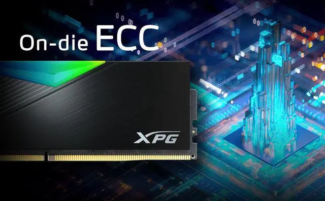 Alt view image 5 of 6 - XPG LANCER 64GB (2 x 32GB) 288-Pin PC RAM DDR5 6400 (PC5 51200) Desktop Memory Model AX5U6400C3232G-DCLARBK