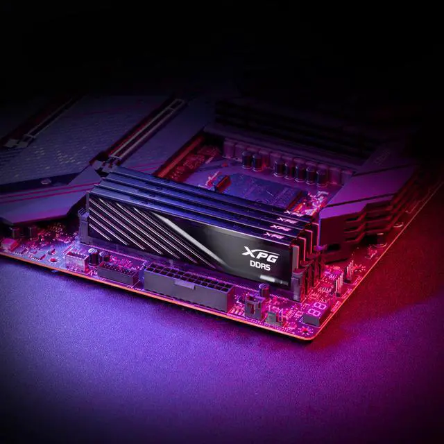 Alt view image 8 of 8 - XPG Lancer Blade 32GB (2 x 16GB) 288-Pin PC RAM DDR5 5600 (PC5 44800) Desktop Memory Model AX5U5600C4616G-DTLABBK