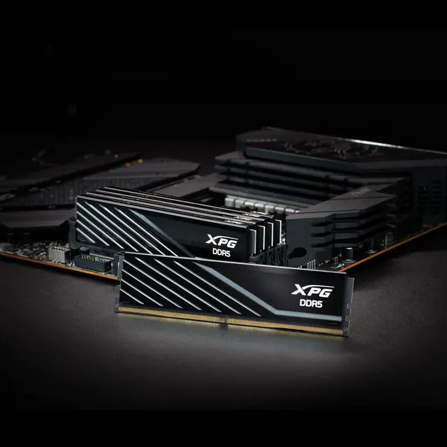 Alt view image 6 of 8 - XPG Lancer Blade 32GB (2 x 16GB) 288-Pin PC RAM DDR5 5600 (PC5 44800) Desktop Memory Model AX5U5600C4616G-DTLABBK