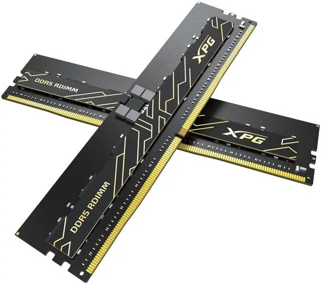Alt view image 4 of 7 - XPG AICORE 64GB (2 x 32GB) ECC Registered DDR5 6400 (PC5 51200) Memory Model AX5R6400C3232G-DTAIRBK