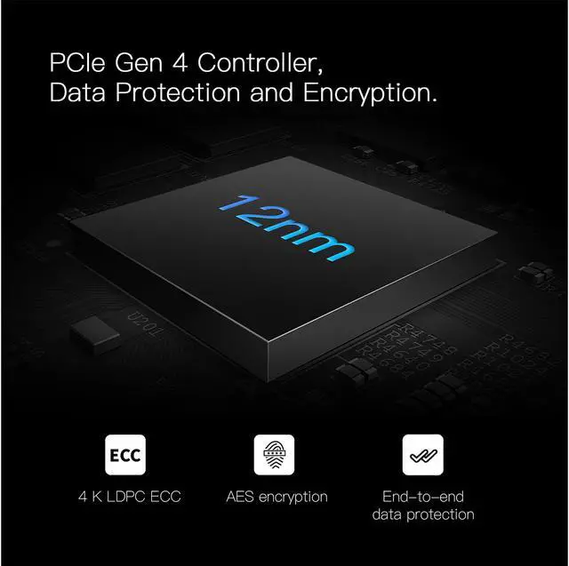 Alt view image 13 of 17 - Predator GM7000 M.2 1TB PCI-Express 4.0 x4 Internal Solid State Drive (SSD) BL.9BWWR.105