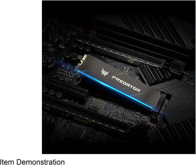 Alt view image 16 of 17 - Predator GM7000 M.2 1TB PCI-Express 4.0 x4 Internal Solid State Drive (SSD) BL.9BWWR.105