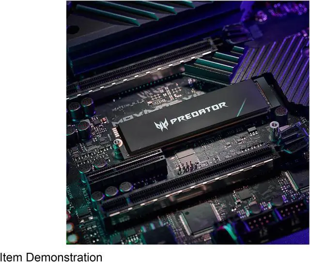 Alt view image 17 of 17 - Predator GM7000 M.2 1TB PCI-Express 4.0 x4 Internal Solid State Drive (SSD) BL.9BWWR.105
