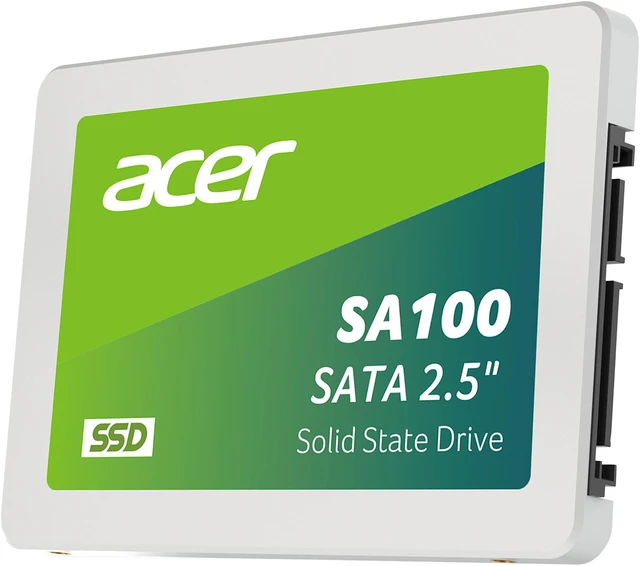 Alt view image 3 of 8 - Acer SA100 2.5" 480GB SATA Internal Solid State Drive (SSD) BL.9BWWA.103