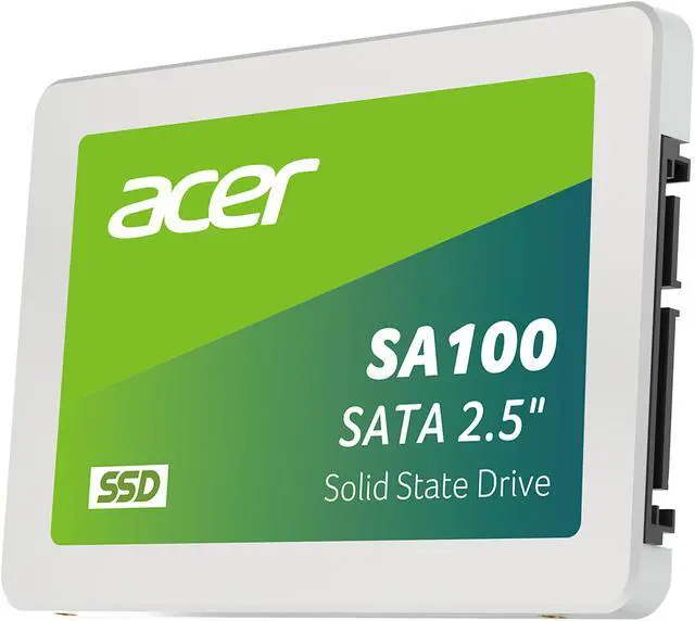 Alt view image 3 of 8 - Acer SA100 2.5" 960GB SATA Internal Solid State Drive (SSD) BL.9BWWA.104