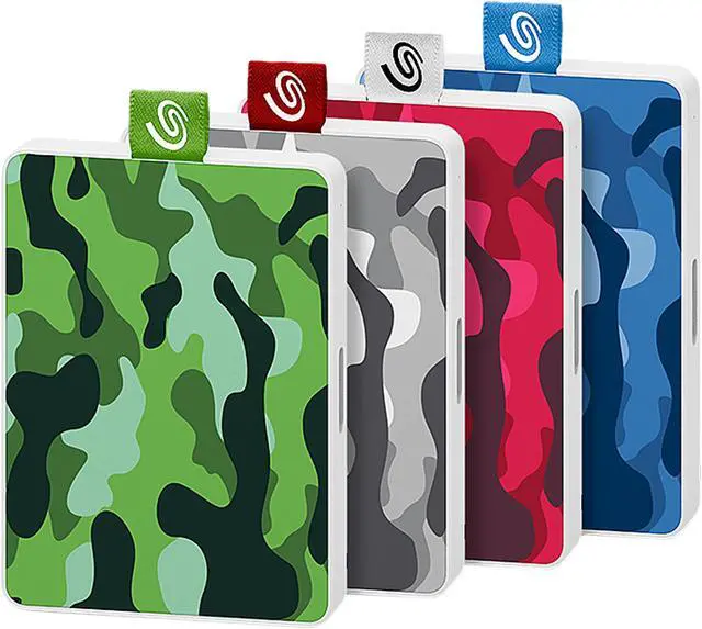 Alt view image 6 of 6 - Seagate One Touch SSD 500GB USB 3.0 External / Portable Solid State Drive for PC Laptop and Mac - Special Edition Green (STJE500407)