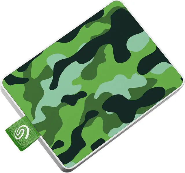 Alt view image 4 of 6 - Seagate One Touch SSD 500GB USB 3.0 External / Portable Solid State Drive for PC Laptop and Mac - Special Edition Green (STJE500407)