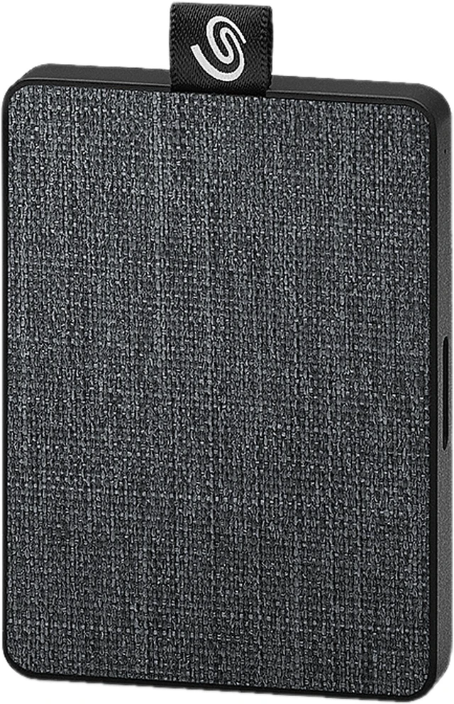 Main image of Seagate One Touch SSD 500GB USB 3.0 External / Portable Solid State Drive for PC Laptop and Mac - Black (STJE500400)
