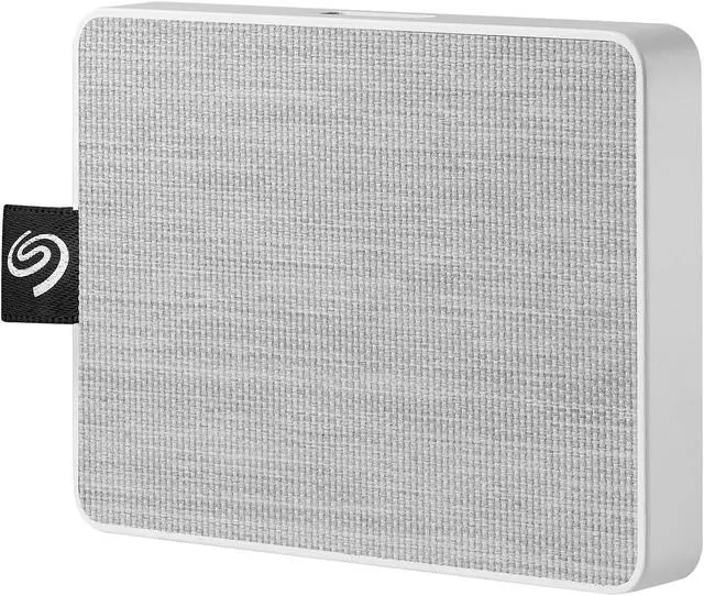 Alt view image 5 of 20 - Seagate One Touch SSD 1TB USB 3.0 External / Portable Solid State Drive for PC Laptop and Mac - White (STJE1000402)