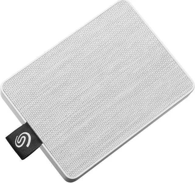 Alt view image 9 of 20 - Seagate One Touch SSD 1TB USB 3.0 External / Portable Solid State Drive for PC Laptop and Mac - White (STJE1000402)