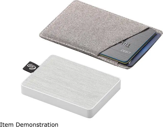 Alt view image 17 of 20 - Seagate One Touch SSD 1TB USB 3.0 External / Portable Solid State Drive for PC Laptop and Mac - White (STJE1000402)