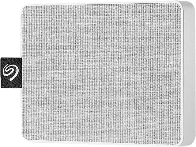Alt view image 3 of 20 - Seagate One Touch SSD 1TB USB 3.0 External / Portable Solid State Drive for PC Laptop and Mac - White (STJE1000402)