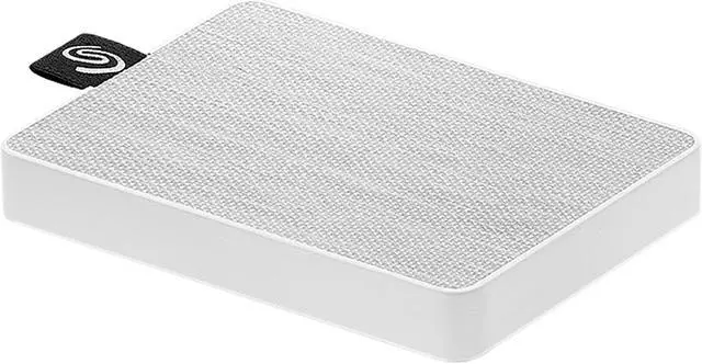 Alt view image 7 of 20 - Seagate One Touch SSD 1TB USB 3.0 External / Portable Solid State Drive for PC Laptop and Mac - White (STJE1000402)