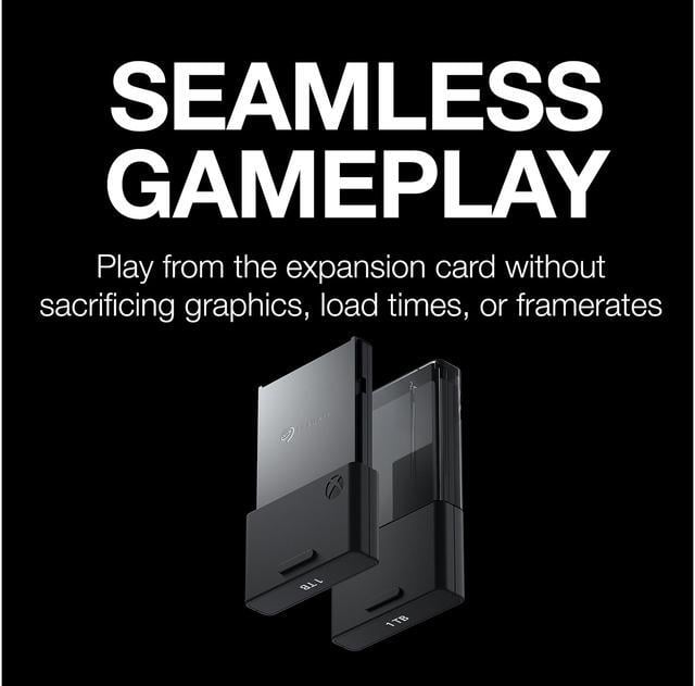 Alt view image 4 of 6 - Seagate Storage Expansion Card 2TB Solid State Drive - NVMe SSD for Xbox Series X|S, Quick Resume, Plug & Play, Licensed (STJR2000400)