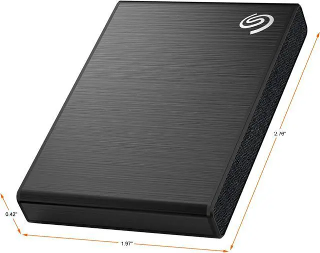 Alt view image 4 of 18 - Seagate One Touch SSD 1TB External SSD Portable - Black, Speeds up to 1030MB/s, with Android App, 1yr Mylio Create, 4mo Adobe Creative Cloud Photography Plan and Rescue Services (STKG1000400)