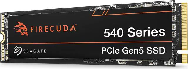 Alt view image 13 of 14 - Seagate FireCuda 540 NVME GEN5 SSD M.2 2280 1TB PCI-Express 5.0 x4 3D TLC Internal Solid State Drive (SSD) ZP1000GM3A004
